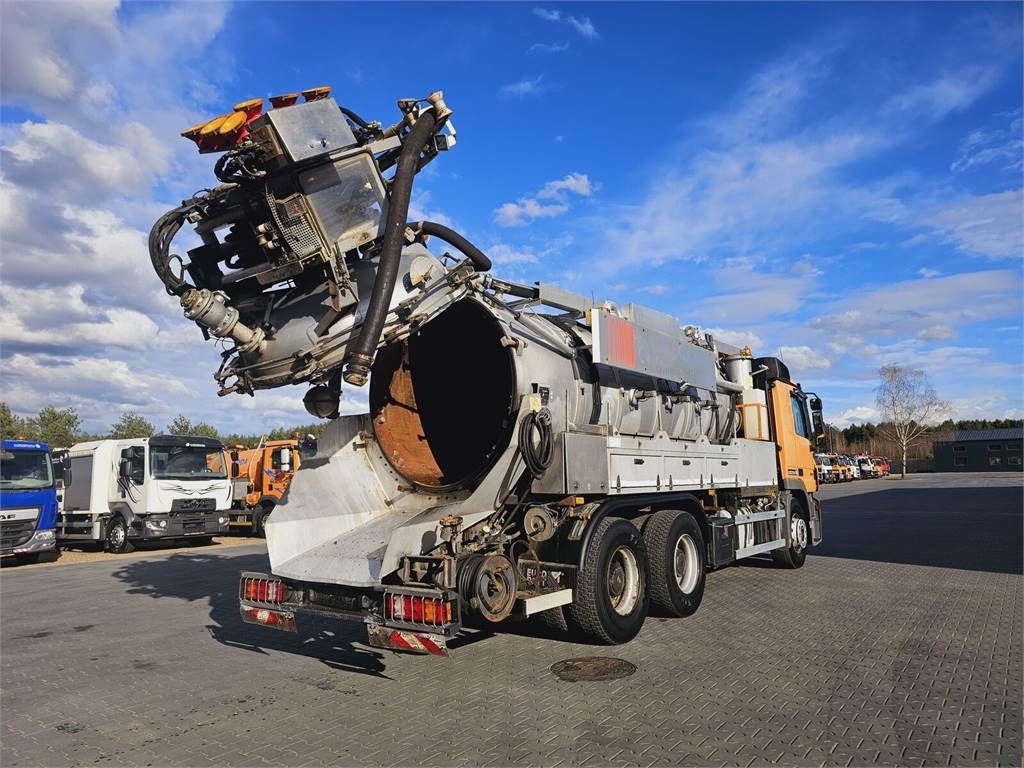 Vacuum truck Mercedes-Benz WUKO KROLL COMBI FOR SEWER CLEANING: picture 27