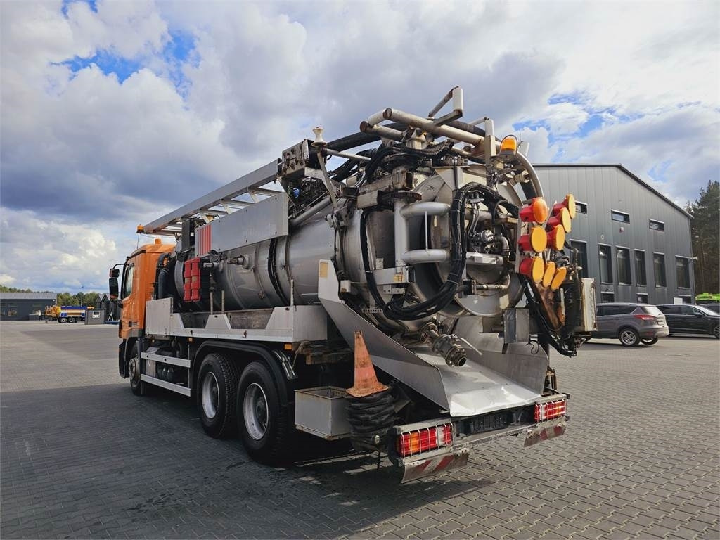 Vacuum truck Mercedes-Benz WUKO KROLL COMBI FOR SEWER CLEANING: picture 7