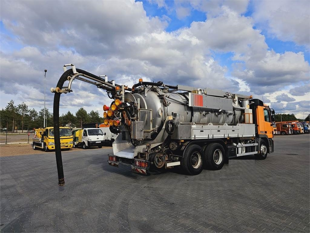 Vacuum truck Mercedes-Benz WUKO KROLL COMBI FOR SEWER CLEANING: picture 22