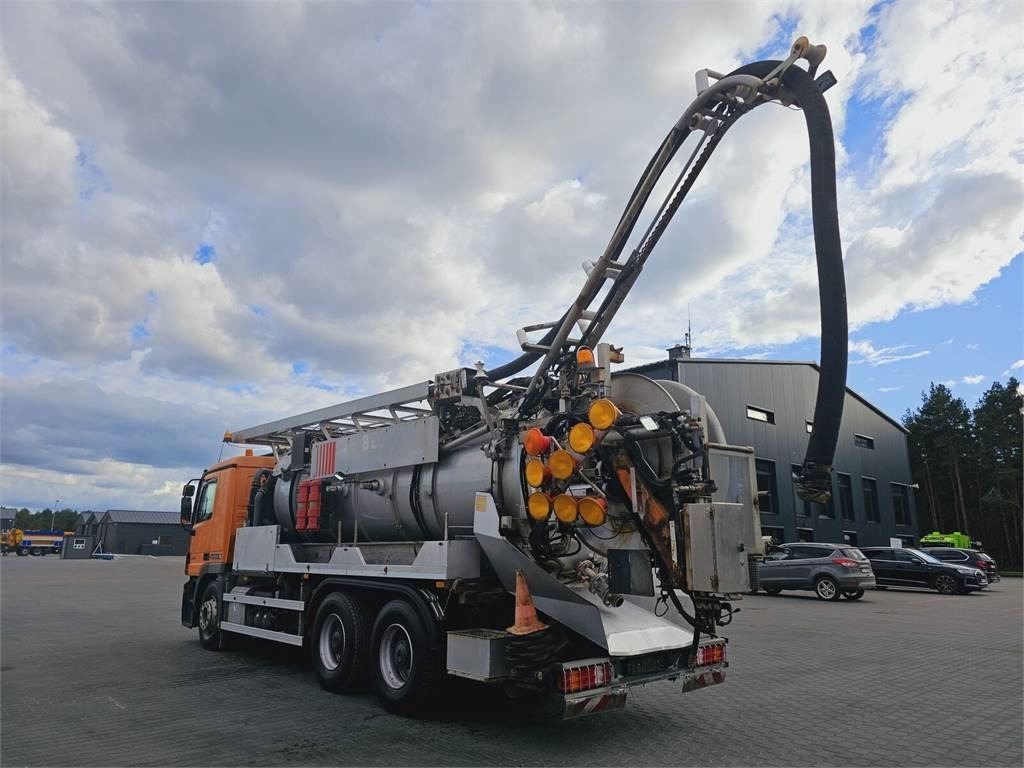 Vacuum truck Mercedes-Benz WUKO KROLL COMBI FOR SEWER CLEANING: picture 25