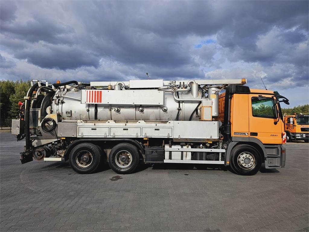 Vacuum truck Mercedes-Benz WUKO KROLL COMBI FOR SEWER CLEANING: picture 9