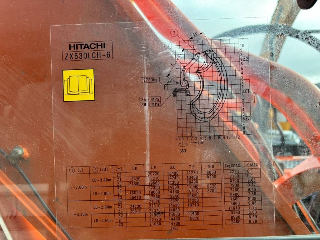 Crawler excavator Hitachi ZX 530 LCH-6 -- ZX490 -- ZX530 -- 490 Hammerpiping: picture 28