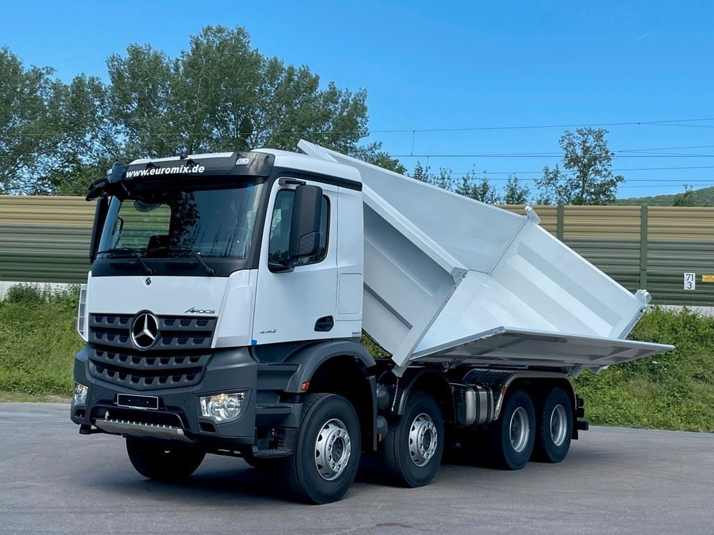 New Tipper Mercedes-Benz 4145  8X4   Euromix EMT  3-Seiten-Kipper: picture 27