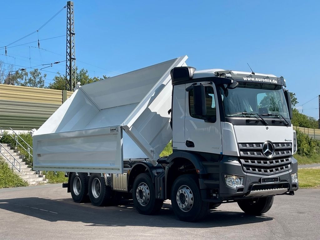 New Tipper Mercedes-Benz 4145  8X4   Euromix EMT  3-Seiten-Kipper: picture 13