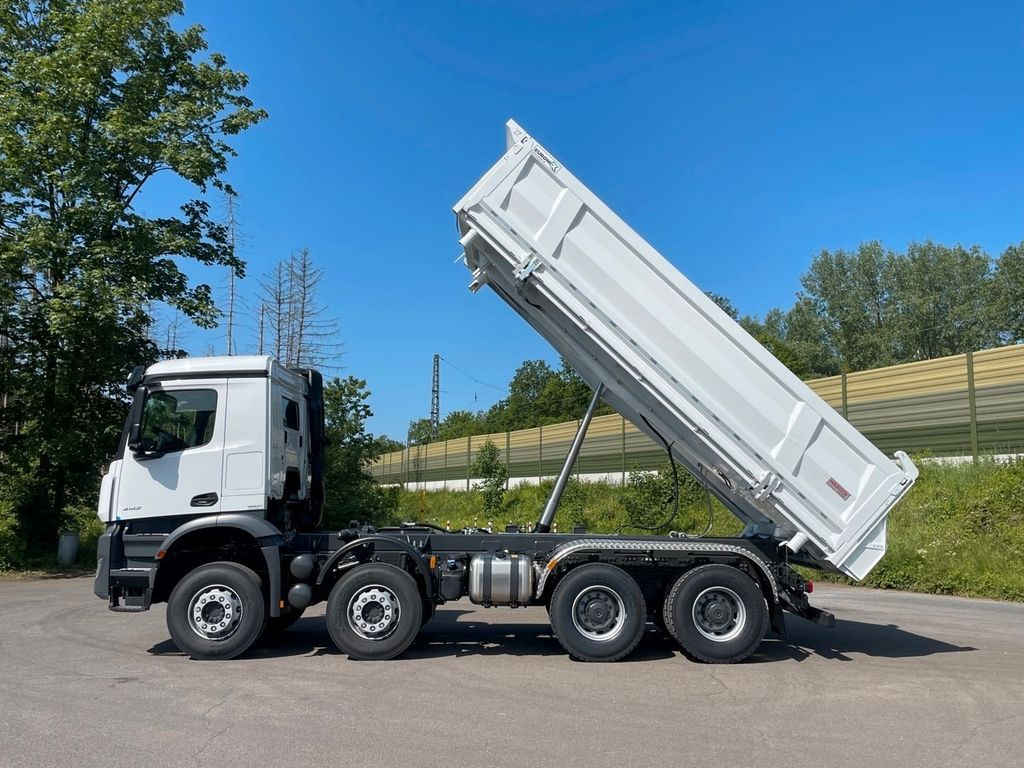 New Tipper Mercedes-Benz 4145  8X4   Euromix EMT  3-Seiten-Kipper: picture 22