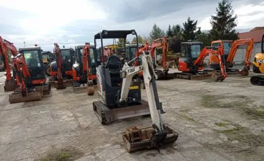 Mini excavator Bobcat Mini koparka Bobcat E 17  , 2018 rok   OTWARTA: picture 8