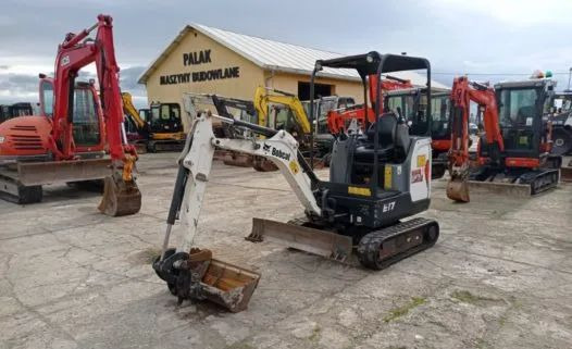 Mini excavator Bobcat Mini koparka Bobcat E 17  , 2018 rok   OTWARTA: picture 6