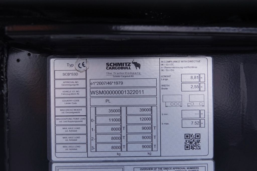 Curtainsider semi-trailer Schmitz Cargobull WYWROTKA 25 m3 / STALOWA / 2021 ROK / RYNNA WANN: picture 16