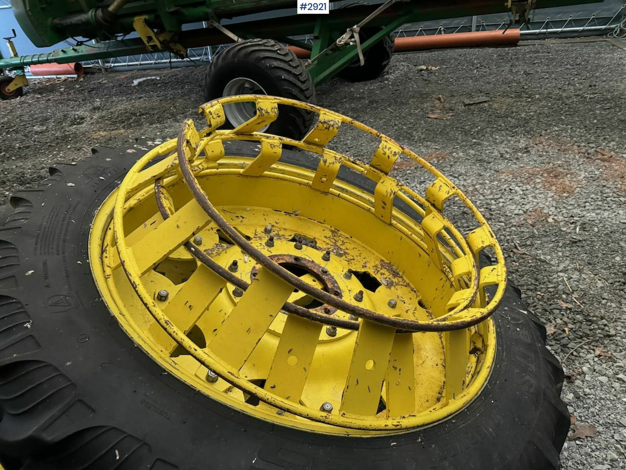 Wheel and tire package for Agricultural machinery Complete twin wheels for tractor.: picture 8