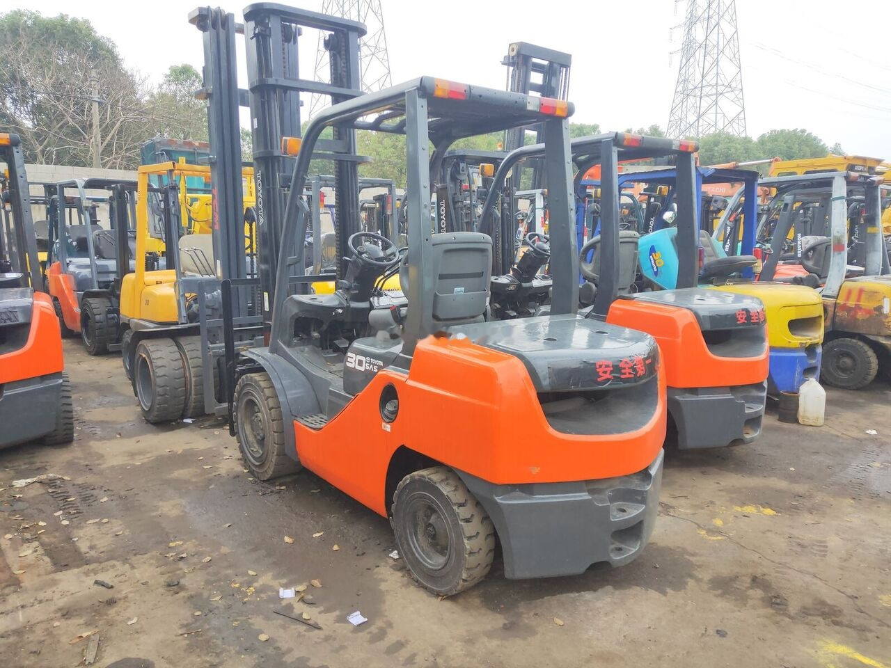 Diesel forklift Toyota FD30: picture 6