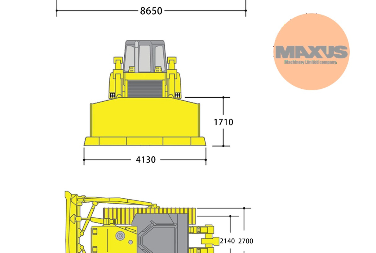 New Construction machinery MAXUS Maxus Planierraupe mit ROPS-Kabine: picture 6