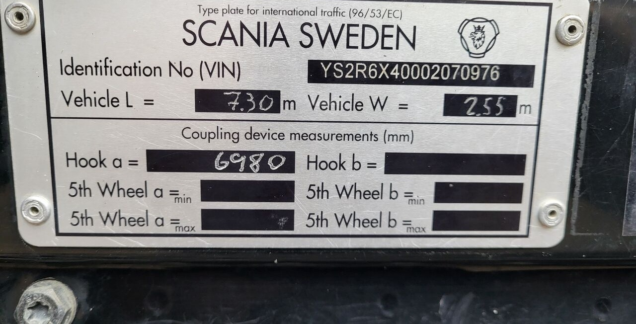 Scania R560 6X4 leasing Scania R560 6X4: picture 32