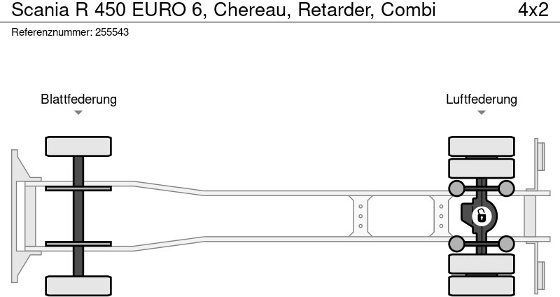 Refrigerator truck Scania R 450 EURO 6, Chereau, Retarder, Combi: picture 20