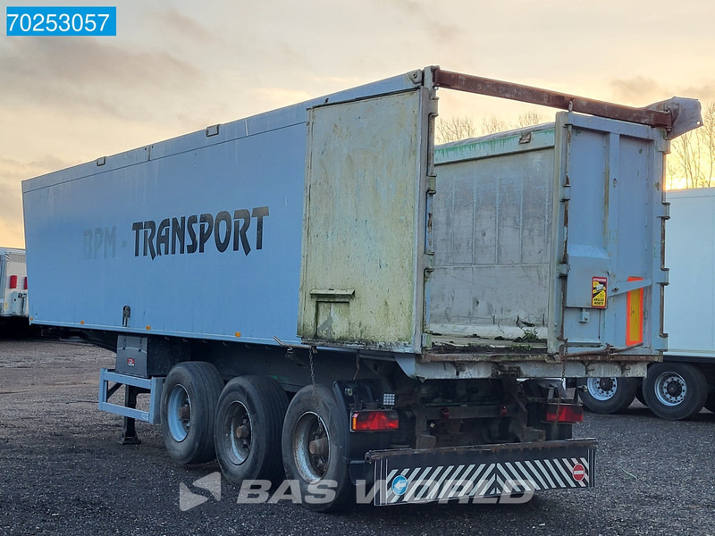 Tipper semi-trailer MOL K812F/27TRI/39AL 45m3 Liftachse ALU: picture 7