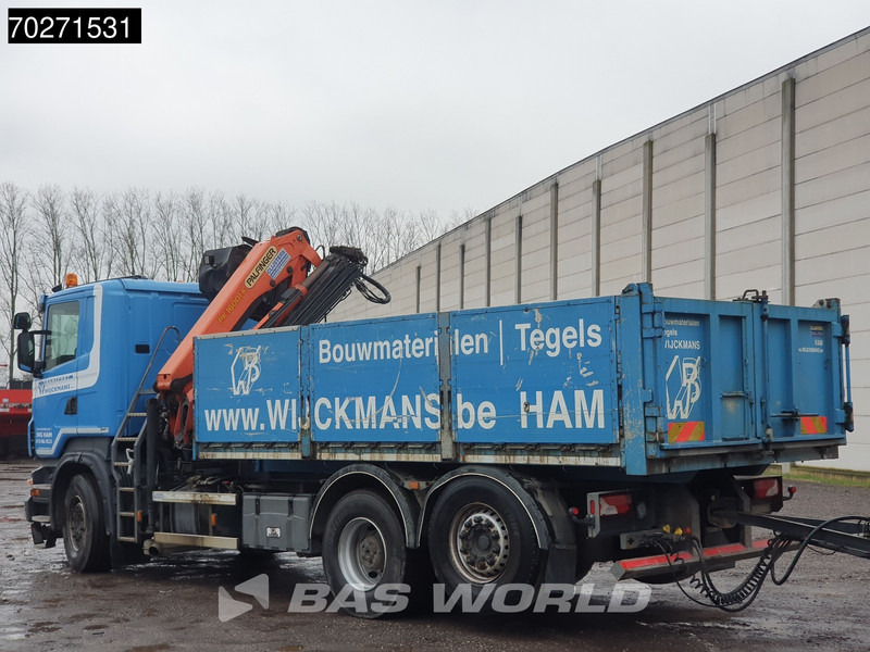 Dropside/ Flatbed truck, Crane truck Scania R440 6X2 Palfinger PK16001 Crane Kran Lift+Lenkachse Euro 5: picture 21