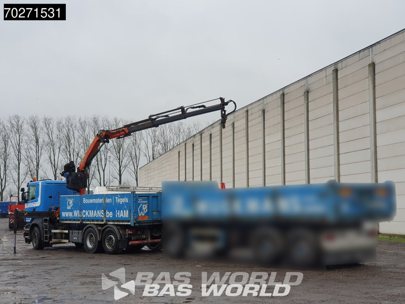 Dropside/ Flatbed truck, Crane truck Scania R440 6X2 Palfinger PK16001 Crane Kran Lift+Lenkachse Euro 5: picture 7