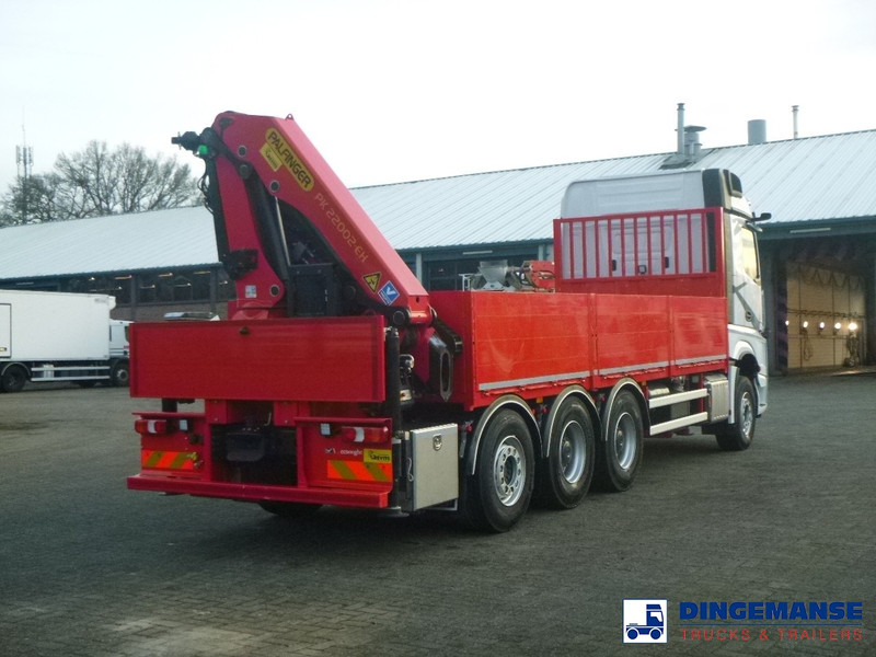 Crane truck Mercedes-Benz Arocs 3748 8x4 Euro 6 + Palfinger PK22002 EH: picture 7