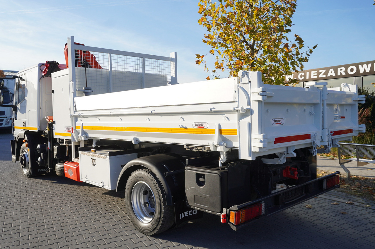 Crane truck IVECO Eurocargo 120E18 Crane Palfinger / 3-way tipper / sleeper cab: picture 7