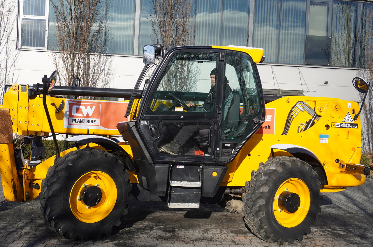 Telescopic wheel loader JCB 540-170 Telescopic Loader / 17m / joystick: picture 32