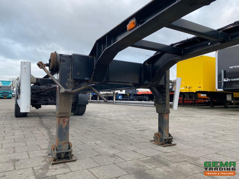 Container transporter/ Swap body semi-trailer Floor FLCO 12-18 2-Assen BPW - Trommelremmen - 2x 20FT en 40FT Aansluiting - 4140KG: picture 7