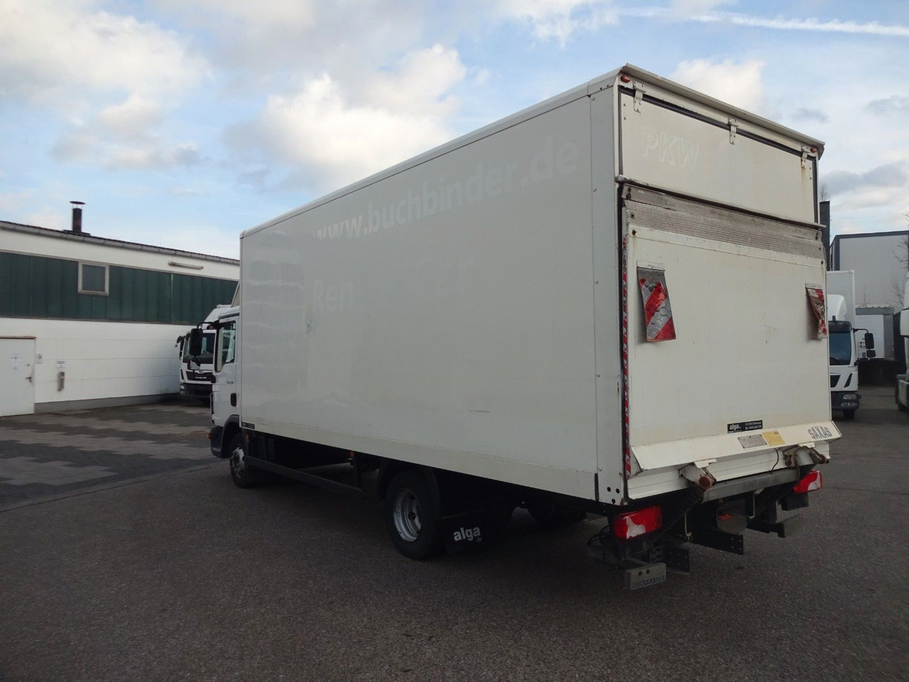 New Box van MAN TGL 8.190, Koffer, LBW, Klima, Luft. Tempomat: picture 7