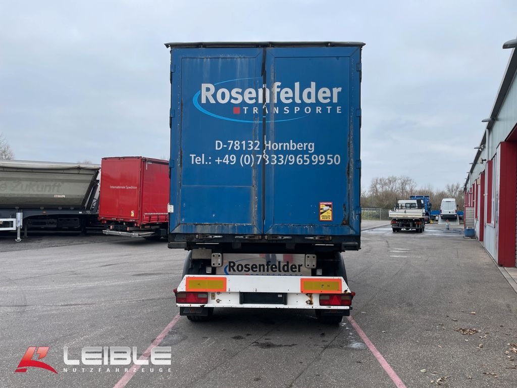 Container transporter/ Swap body trailer Kögel AWE 18*BDF-Lafette*mit Ersatzrad* BPW Achsen: picture 11