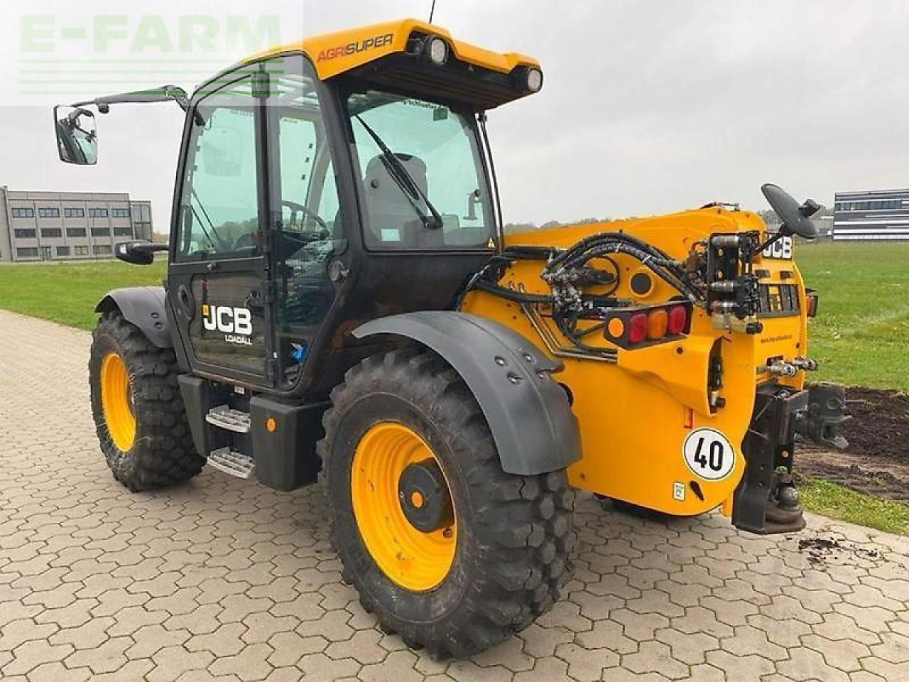 Telescopic handler JCB 541-70 agri-super mit druckluft: picture 7