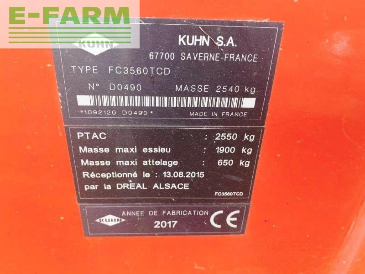 Mower Kuhn fc 3560 tcd: picture 6