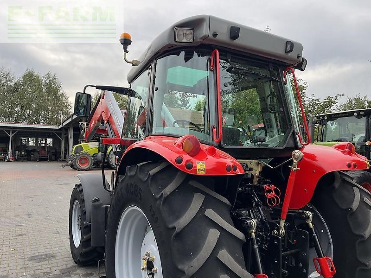 Farm tractor Massey Ferguson 5455 dyna-4 + massey ferguson 955: picture 19