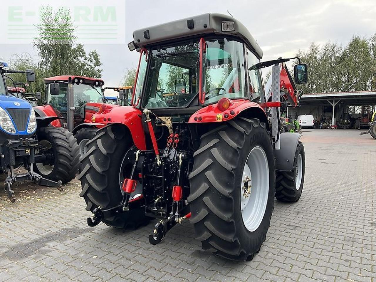 Farm tractor Massey Ferguson 5455 dyna-4 + massey ferguson 955: picture 6