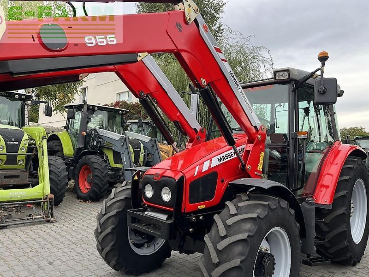 Farm tractor Massey Ferguson 5455 dyna-4 + massey ferguson 955: picture 13