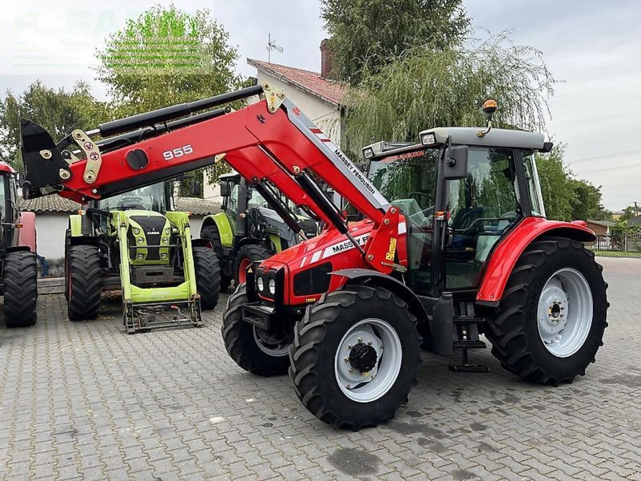 Farm tractor Massey Ferguson 5455 dyna-4 + massey ferguson 955: picture 9