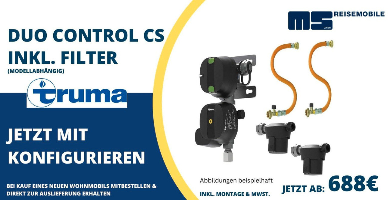 Alcove motorhome Eura Mobil ACTIVA ONE 650 HS /MODELL 2025/ HECKSITZGRUPPE: picture 30