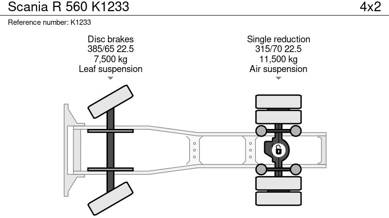 Tractor unit Scania R 560: picture 16