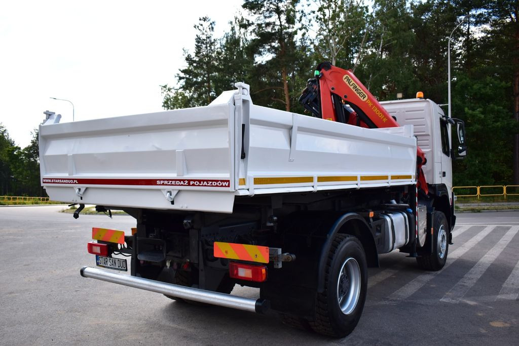 Crane truck, Tipper Volvo FMX 4x4 PALFINGER PK 13001 CRANE KIPPER EURO 5 !: picture 8