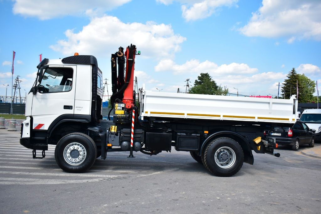 Crane truck, Tipper Volvo FMX 4x4 PALFINGER PK 13001 CRANE KIPPER EURO 5 !: picture 11