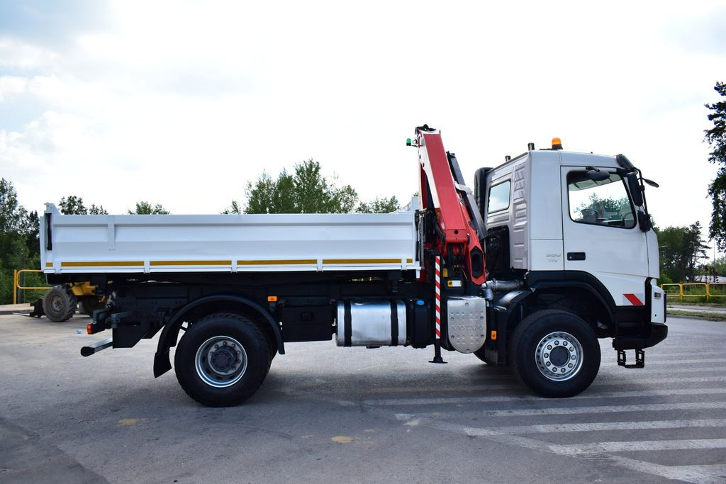 Crane truck, Tipper Volvo FMX 4x4 PALFINGER PK 13001 CRANE KIPPER EURO 5 !: picture 9