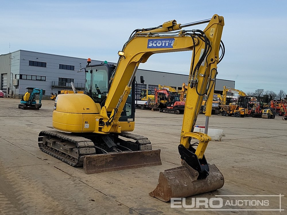 Mini excavator 2017 Komatsu PC80MR-3: picture 7