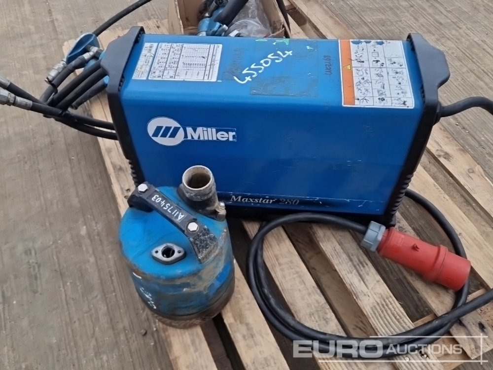 Construction equipment Hydraulic Impact Wrench (2 of), Miller 415Volt Welder, Submersible Pump: picture 13